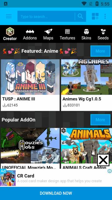 Mods AddOns for Minecraft PE安卓版v2.5.0 谷歌最新版