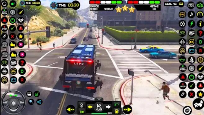 警车追逐游戏3d模拟器中文版 v0.3 安卓汉化版 v0.3 安卓汉化版