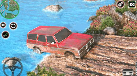 泥浆吉普车模拟器游戏汉化版(Offroad Jeep Driving Mud Games) v0.4 安卓版