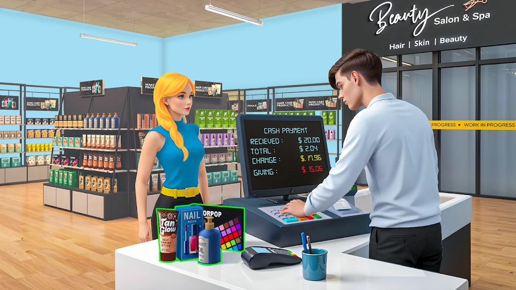 美容超市模拟器免广告版(Beauty Supermart Simulator) v1.0.5 安卓修改版 v1.0.5 安卓修改版 v1.0.5 安卓修改版