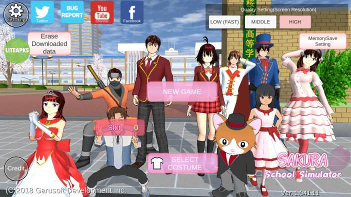 樱花校园模拟器英文版1.042.03无广告版本(SAKURA SchoolSimulator) v1.042.03 安卓最新版