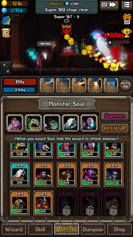 魔法爷爷内置菜单版(Legend of Grandpa : Idle RPG) v2.4.4 安卓中文版