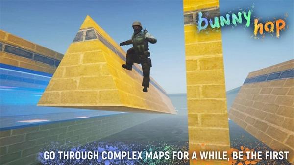 兔子跳csgo下载不需要认证(BunnyHop: Bhop & Surf) v1.5 安卓版