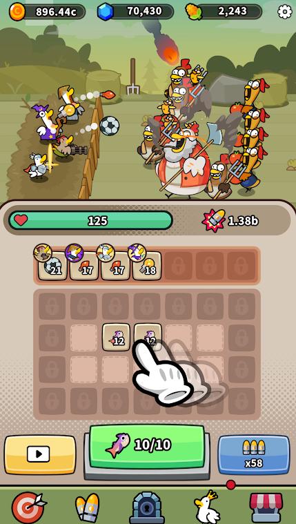 鸭与鸡闲置防御内购版(duckchicken) v1.0.5 安卓手机版