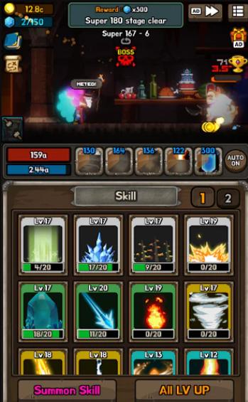 魔法爷爷内置菜单版(Legend of Grandpa : Idle RPG)