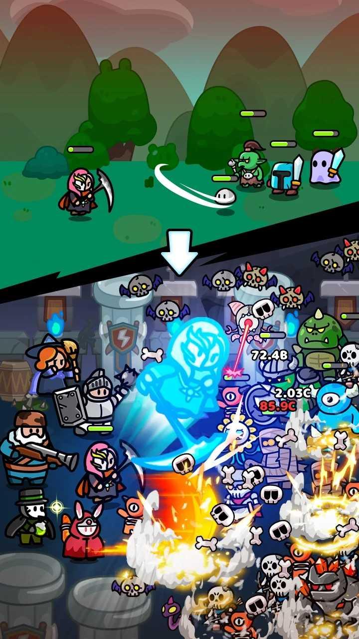 懒散的隆隆英雄内置作弊菜单(Idle Rumble) v1.2.2 安卓版