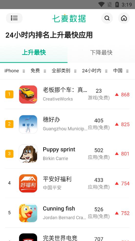 七麦数据手机版