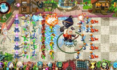 英雄防御战无限金币版 1.0.1无限能量版截图2