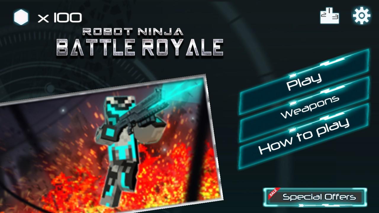 Robot Ninja Battle Royale(机器人忍者大战皇室敌人不攻击版) 1.48安卓版截图2