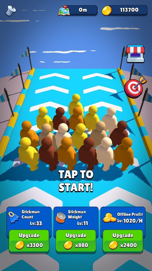 相扑跳跃英雄飞行无限金币版 0.1.3最新版截图4