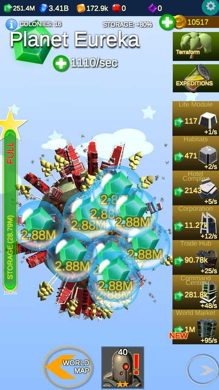 行星Pi无限金币版 2.601最新版截图1