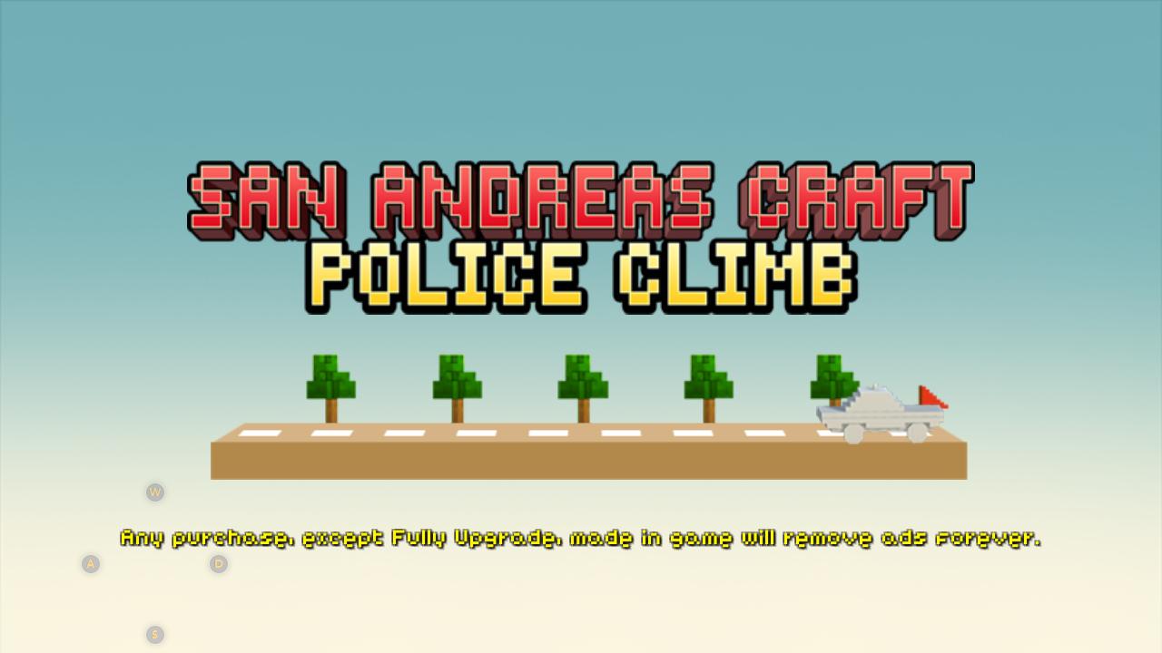 San Andreas Craft Police Climb(圣安地列斯工艺警察攀登无限金币版) 1.5安卓版截图1
