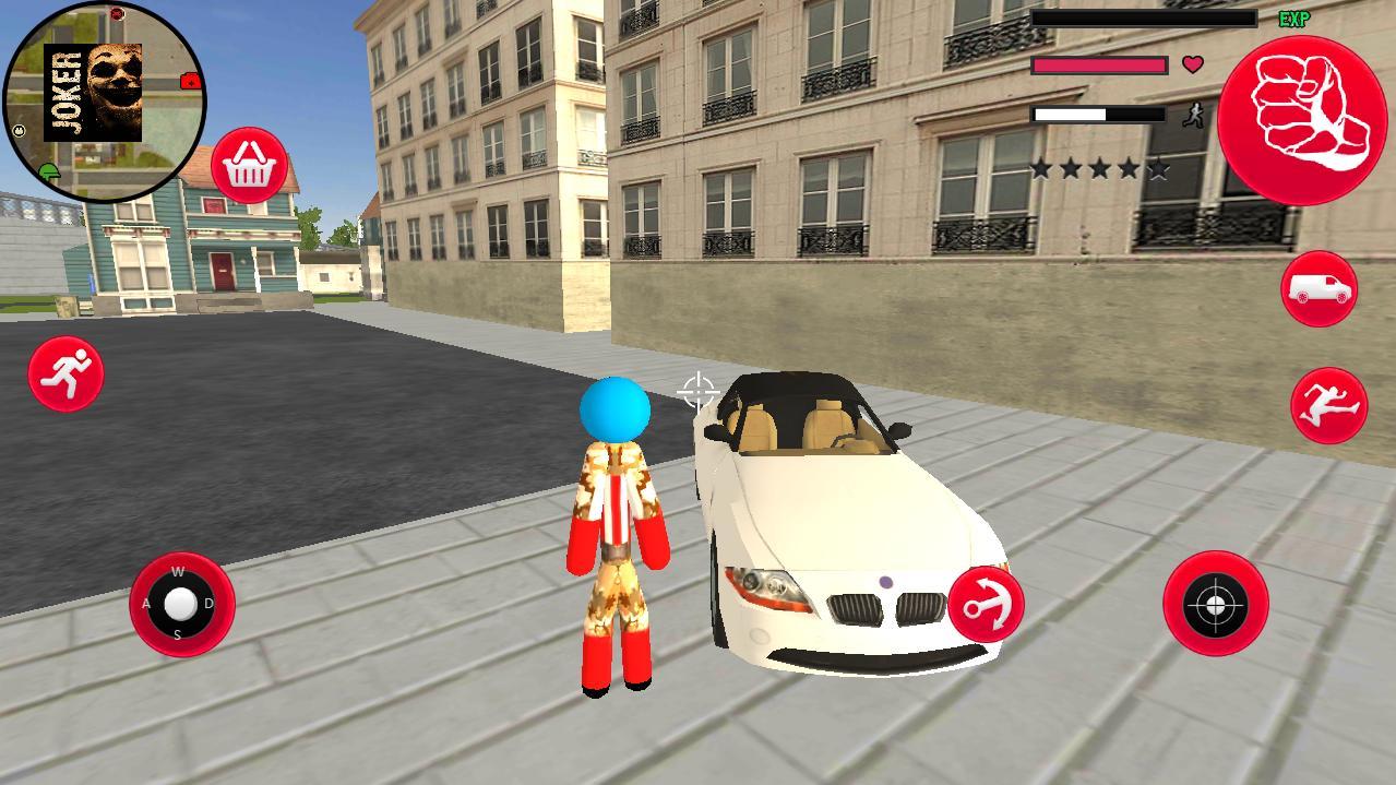 Army Capitaine Stickman(美国队长火柴人绳索英雄内置修改器版) 1.1破解版截图3