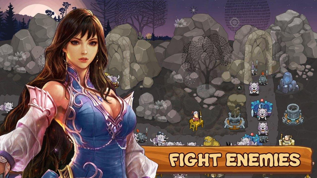 Tower Defense Legends: Mercenary Stories(塔防王国进阶领域安卓最新版) 3.0.4截图0