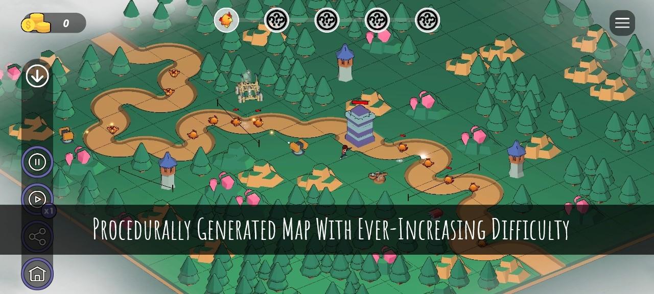 程序性TD任意塔防全道具破解版 2.0最新版截图3