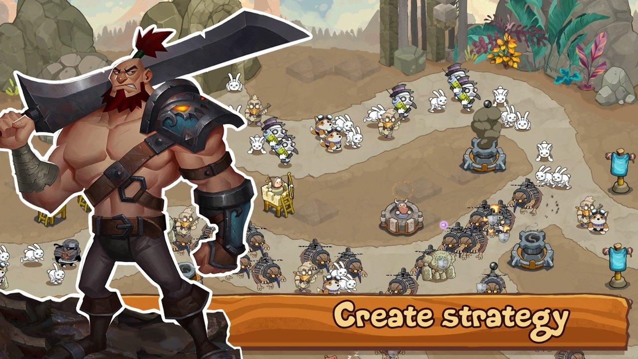 Tower Defense Legends: Mercenary Stories(塔防王国进阶领域安卓最新版) 3.0.4截图2