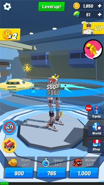 Idle Robot Inc(放置机器人大亨破解版) 1.0.21中文版截图3