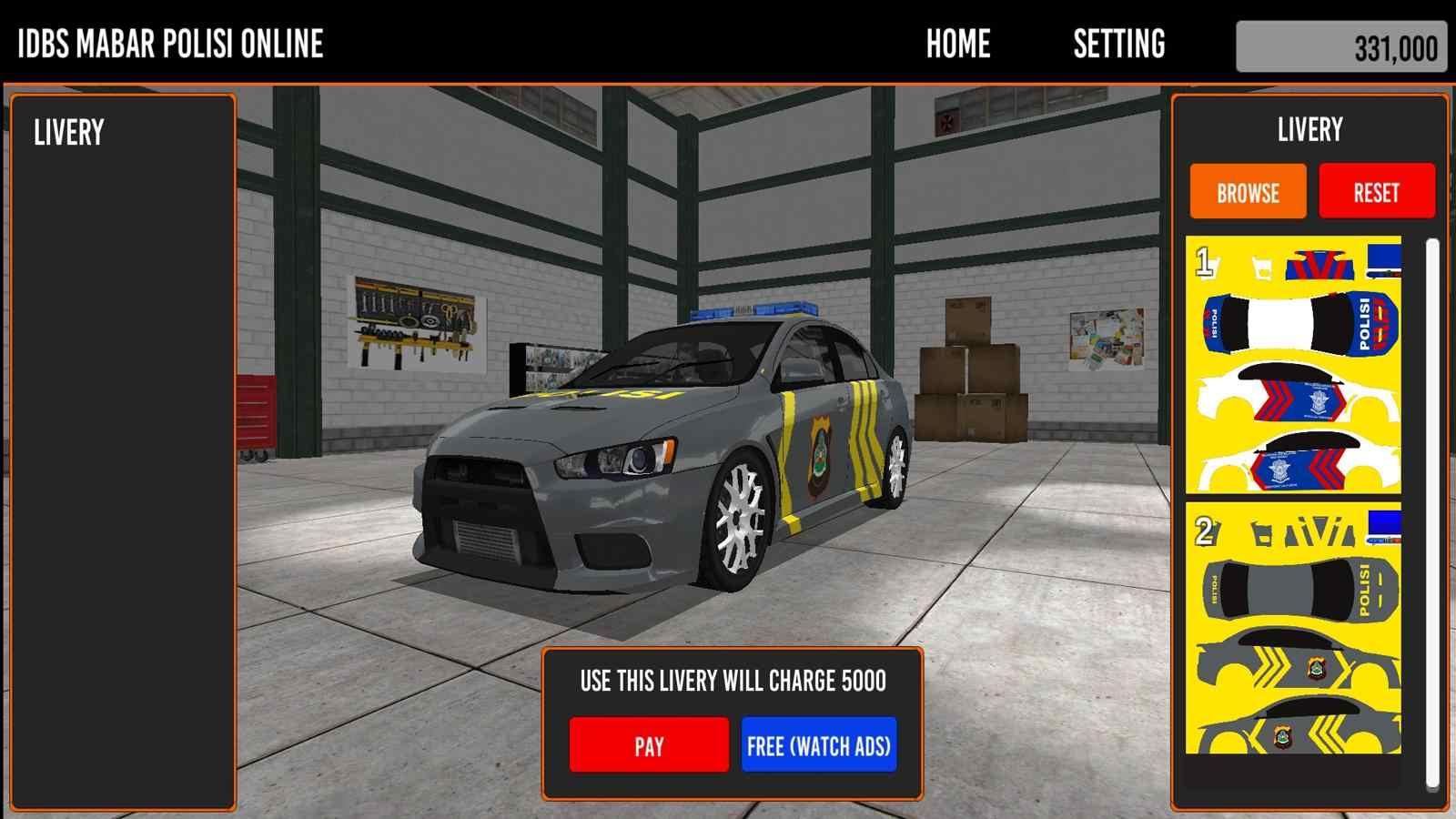 IDBS Mabar Polisi Online(IDBS警车模拟器无限货币版) 1.0安卓版截图2