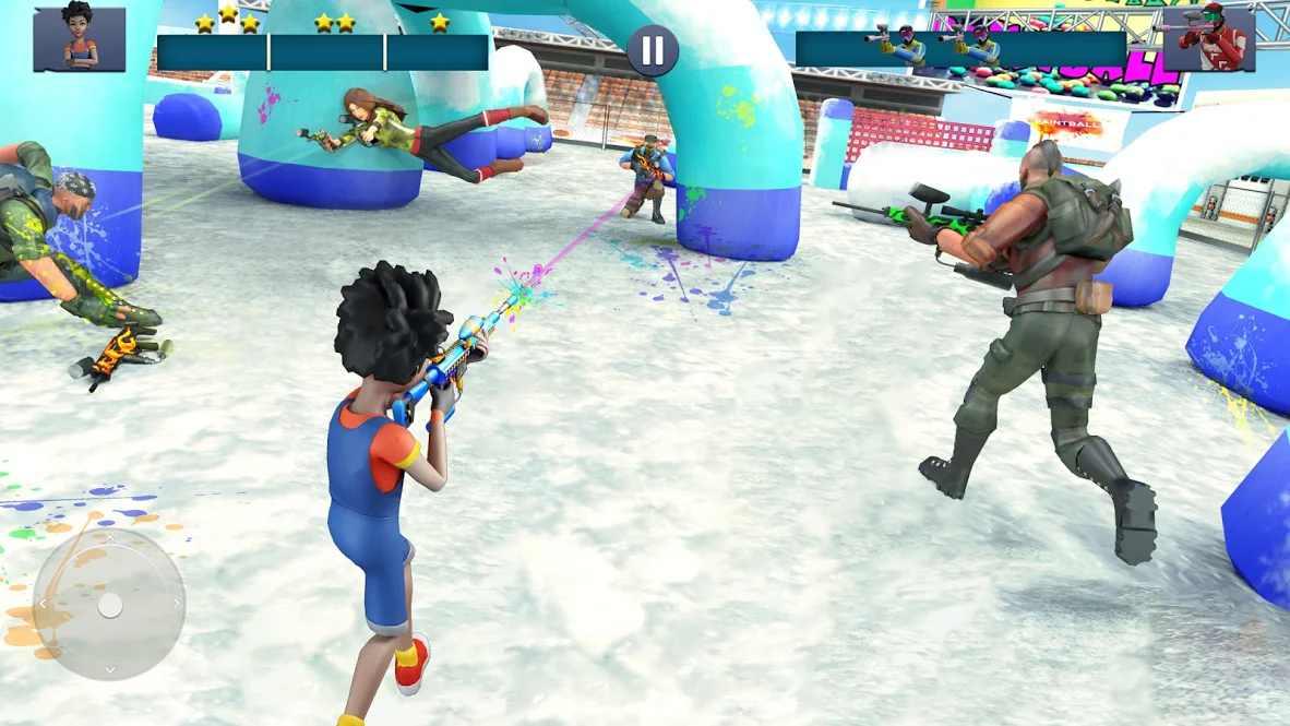 Paintball Shooting Games 3D(彩弹射击游戏3D无限金币版) 1.8安卓版截图1