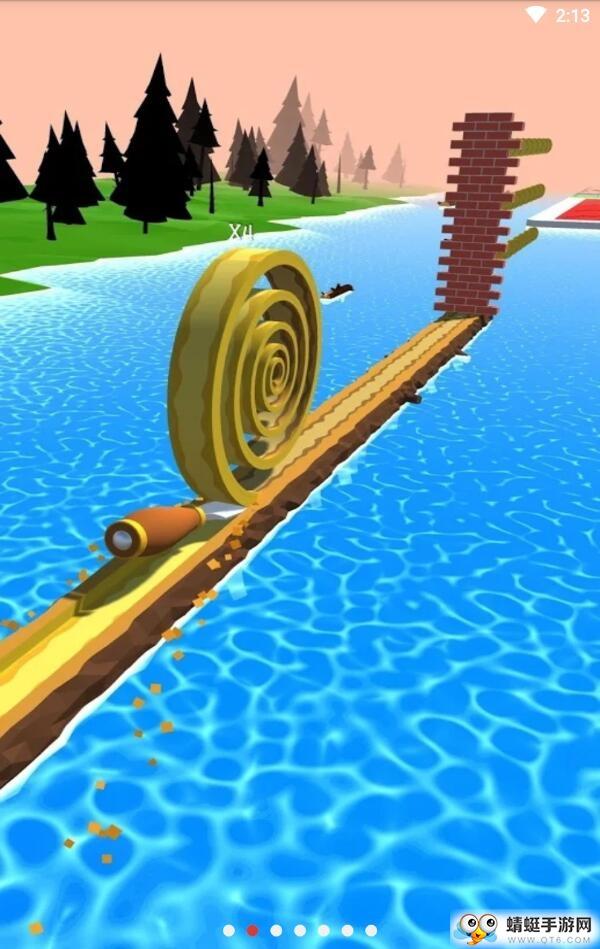 我凿木头贼6无限金币版(Spiral Roll) 1.14.0最新版截图0