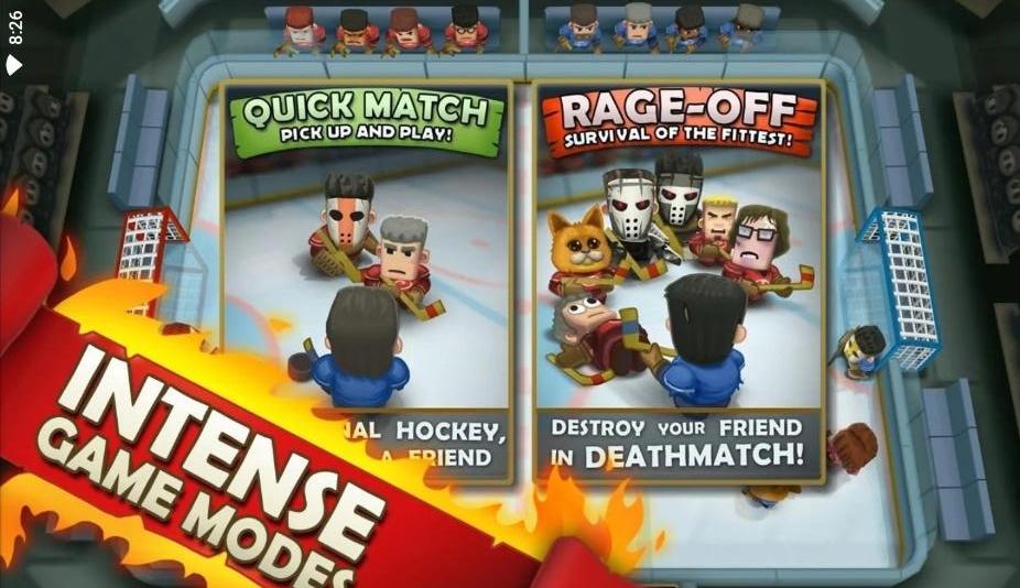 冰球狂暴解锁全部角色版 1.0.32安卓版截图0