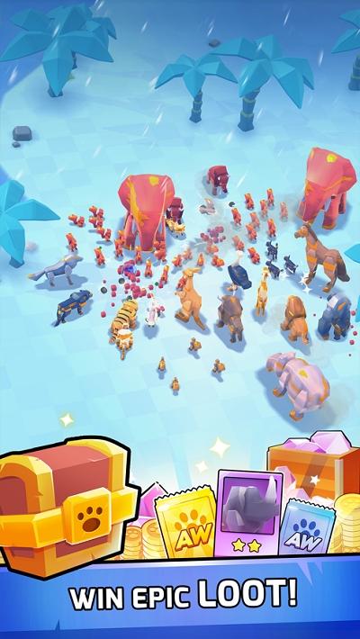 动物战争免广告获得奖励版 1.2.6中文版截图1