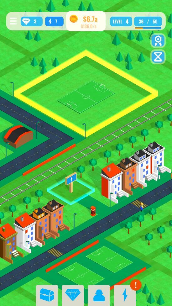 Idle Stadium Builder(空闲体育场建设者单机版) 0.5最新版截图0
