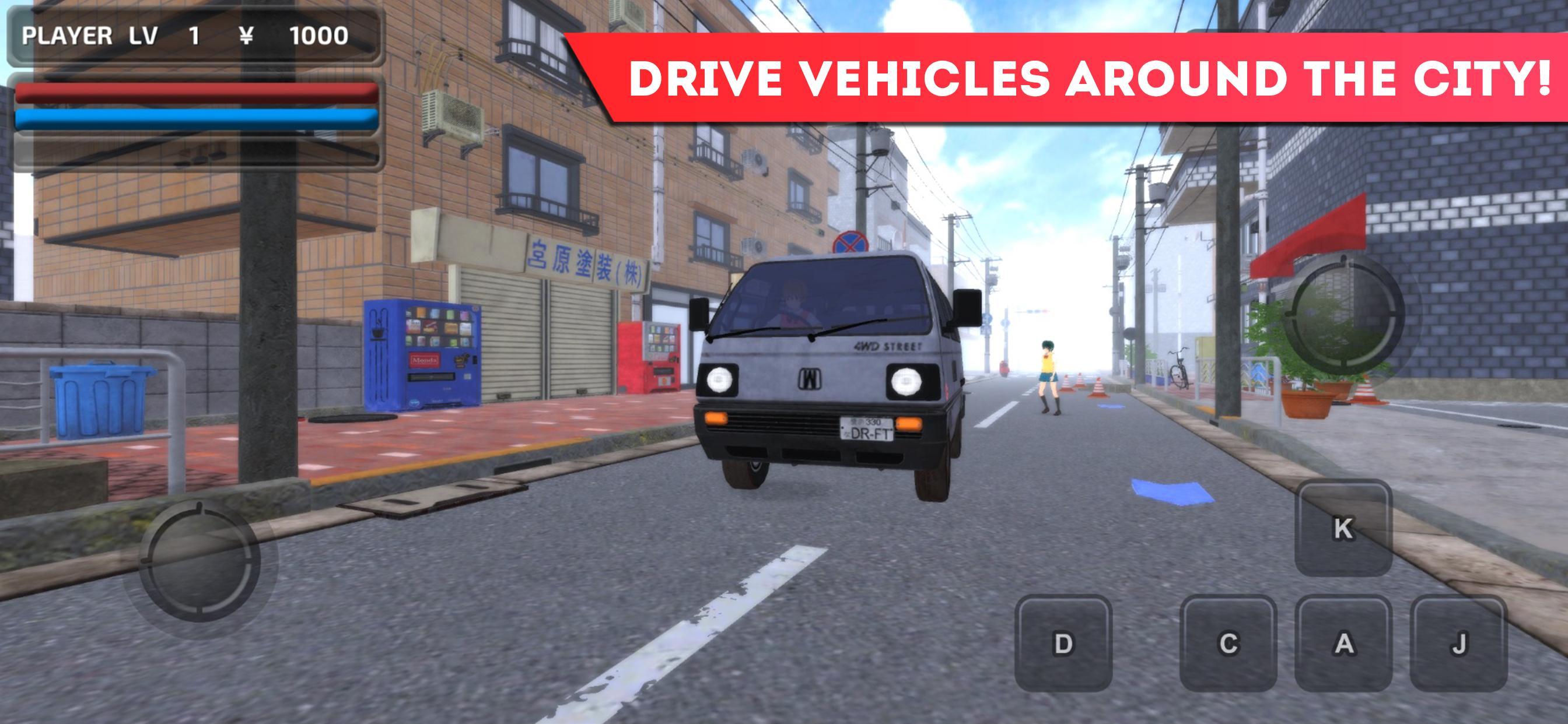 Anime School Simulator(动漫学校模拟器无限金币版) 1.0.2破解版截图2