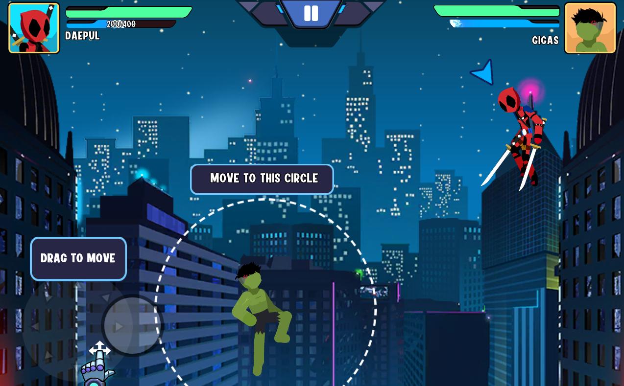 Stickman Superhero(火柴人拳皇战争官方版) 0.2.2安卓版截图3