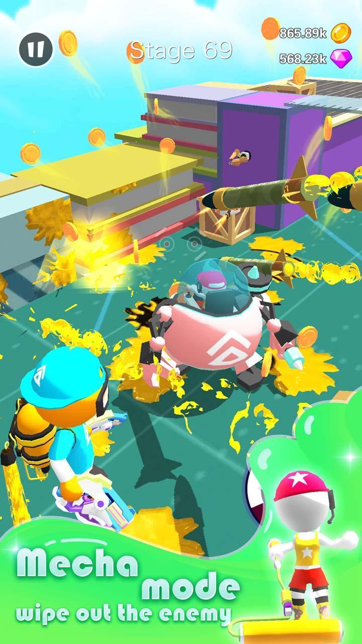 涂呀战士无限金币钻石版 1.0.4安卓版截图2