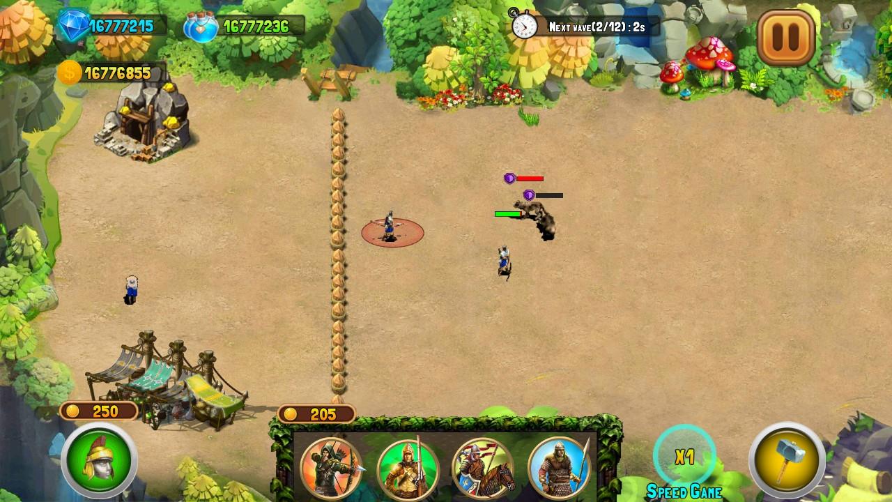 StickMan Defense war(火柴人防御大战大量金币版) 13安卓版截图2