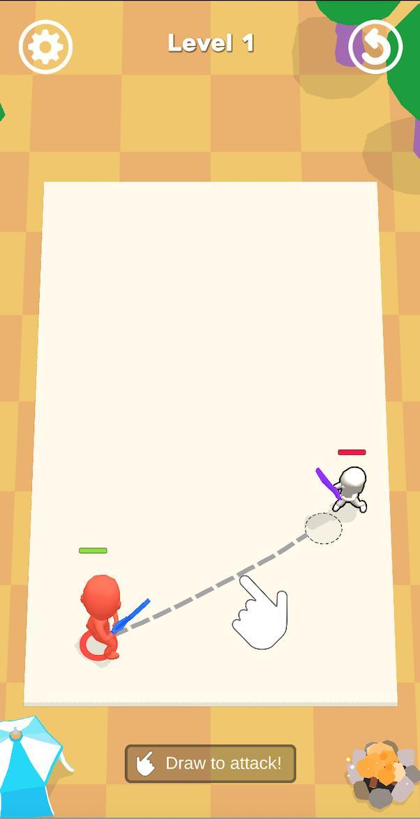 Draw Clash: One Man Army 3D(3D绘制冲突免广告跳过关卡版) 0.195安卓版截图4