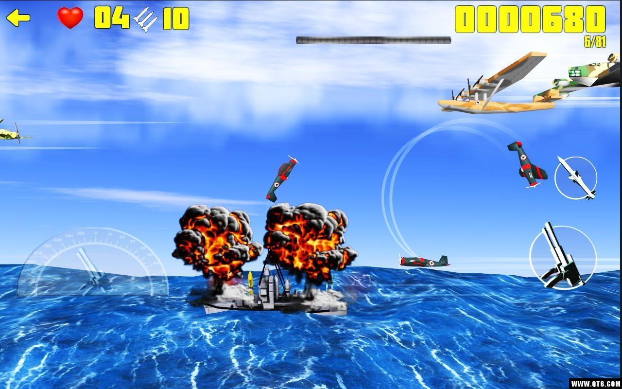 War: Fighters vs Battleships(战舰VS战机) 1.8安卓版截图2