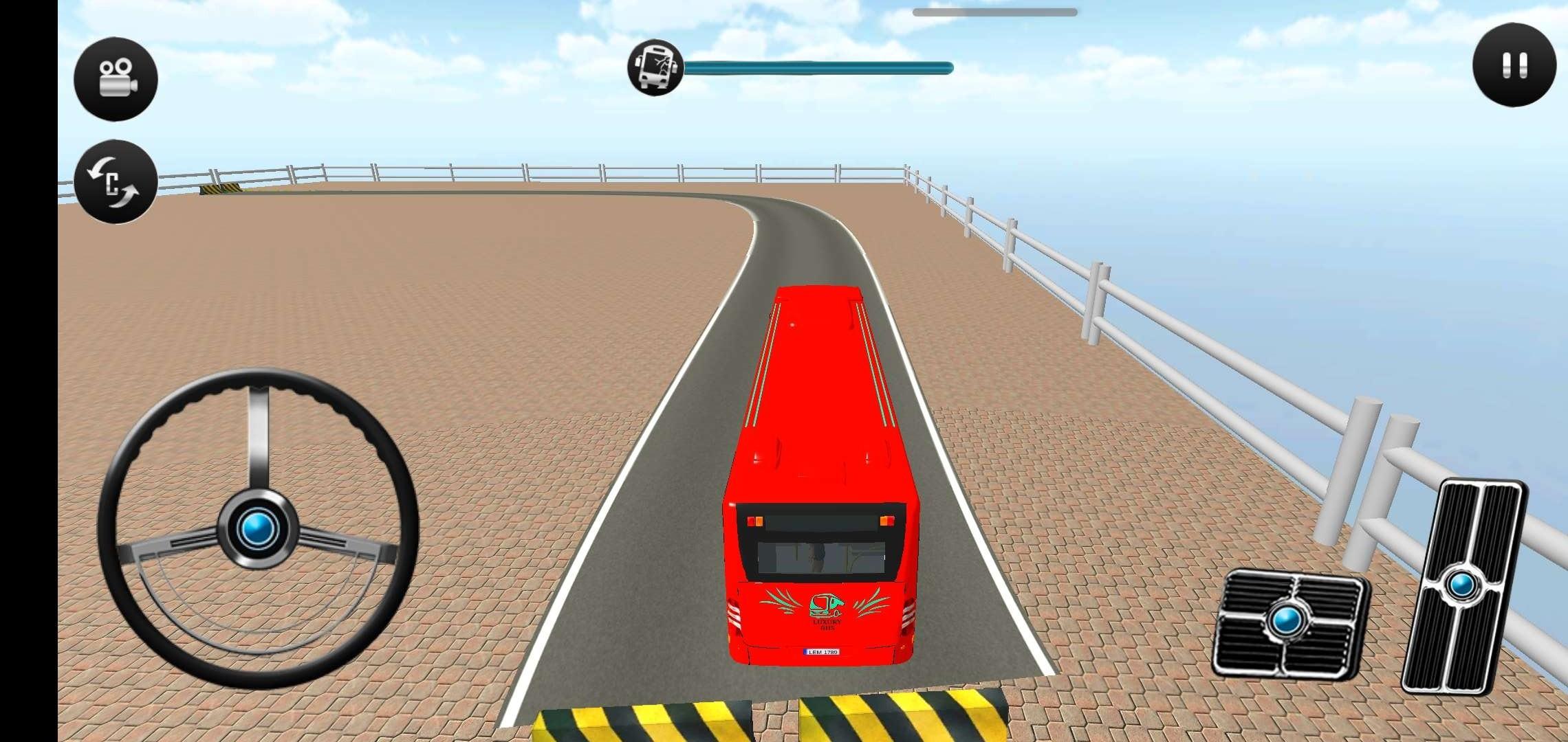 Impossible Bus Stunt Driving(印度山区公交车道全关卡解锁版) 1.0破解版截图1