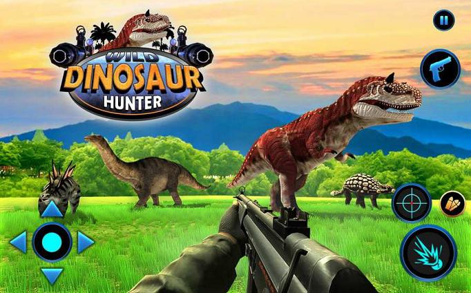 Dinosaurs Hunter Wild Jungle Animals Safari(野生丛林动物园破解版) 3.9最新版截图3