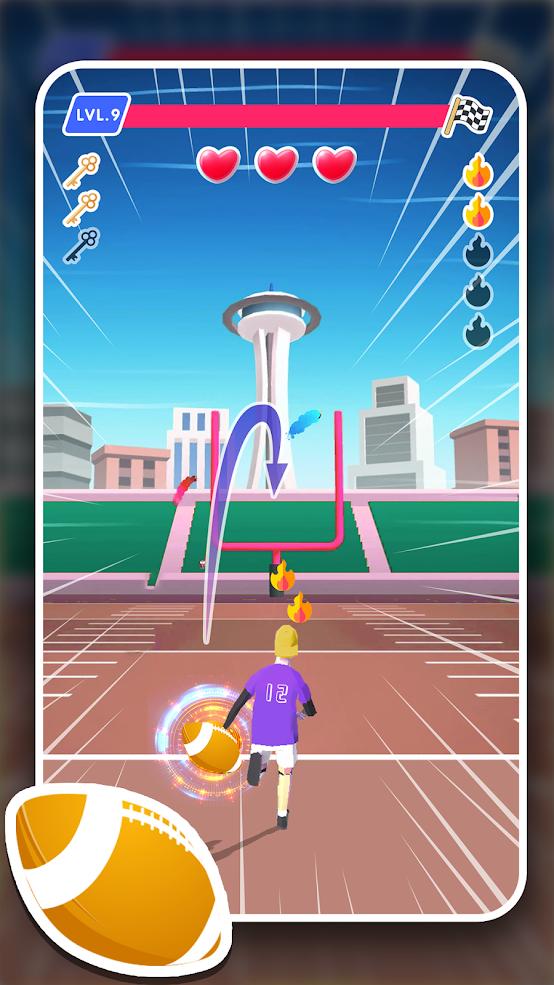 Rugby Pass(橄榄球传球大量金币版) 1.0.5安卓版截图3