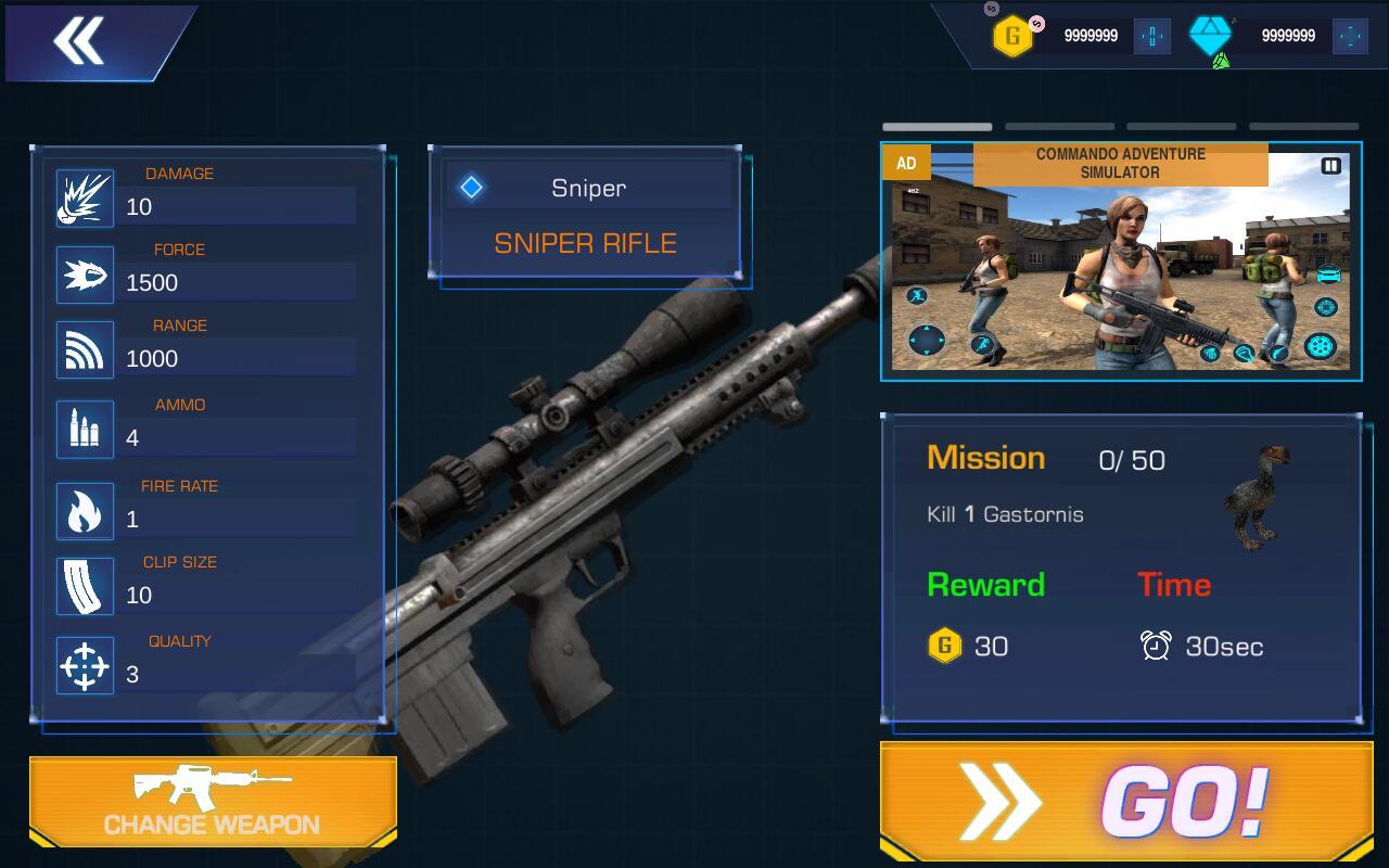 恐龙猎人3D无限金币无限钻石版 10破解版截图3