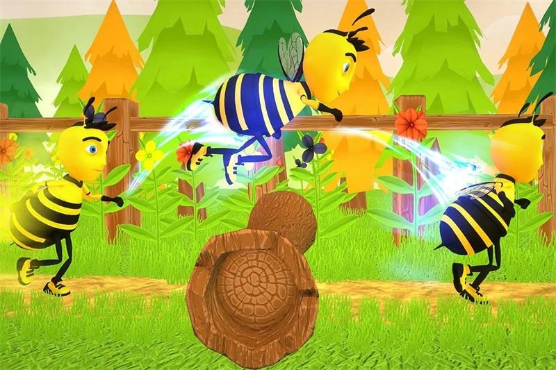 飞行蜜蜂跑酷(Honeys_Land)手游 1.6安卓版截图0