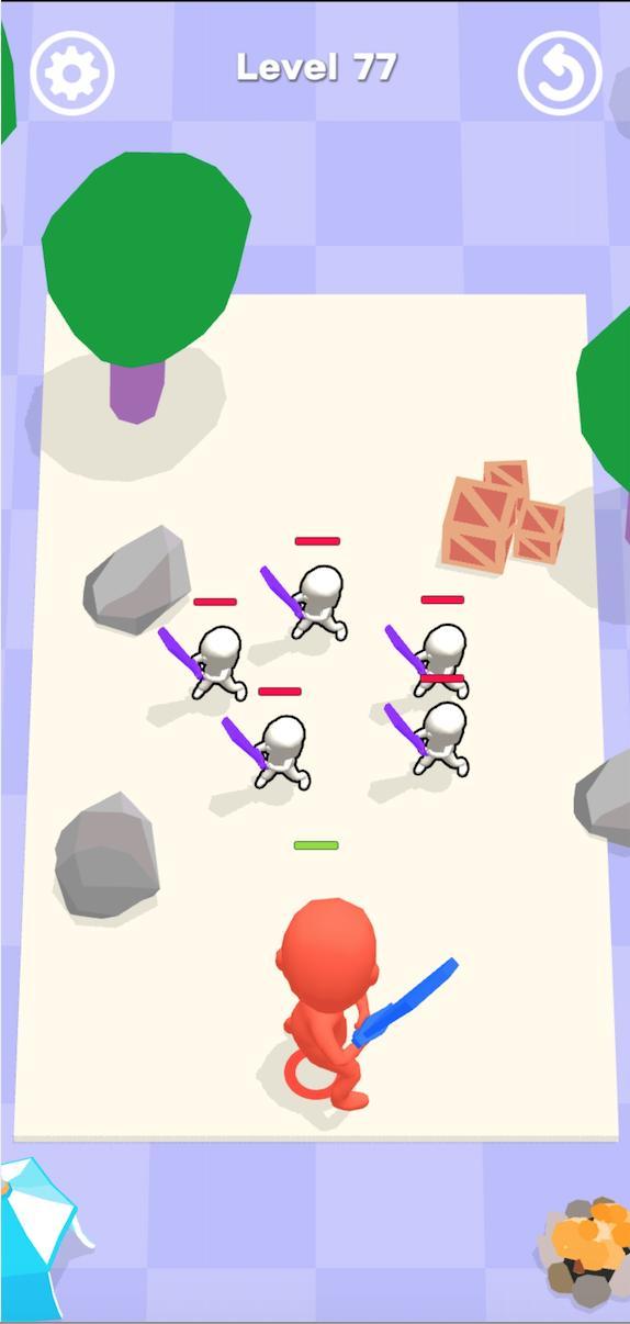 Draw Clash: One Man Army 3D(3D绘制冲突免广告跳过关卡版) 0.195安卓版截图1