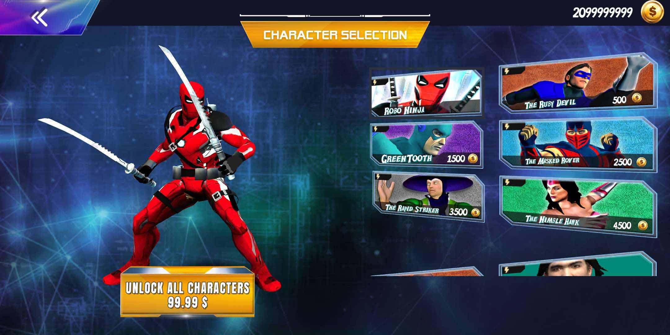 Super Ninja(超级忍者机器人手游无限货币版) 28最新版截图1