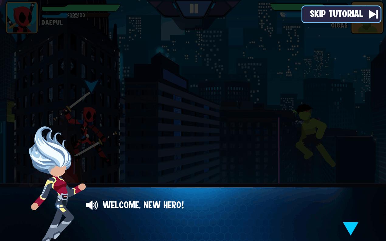 Stickman Superhero(火柴人拳皇战争官方版) 0.2.2安卓版截图2
