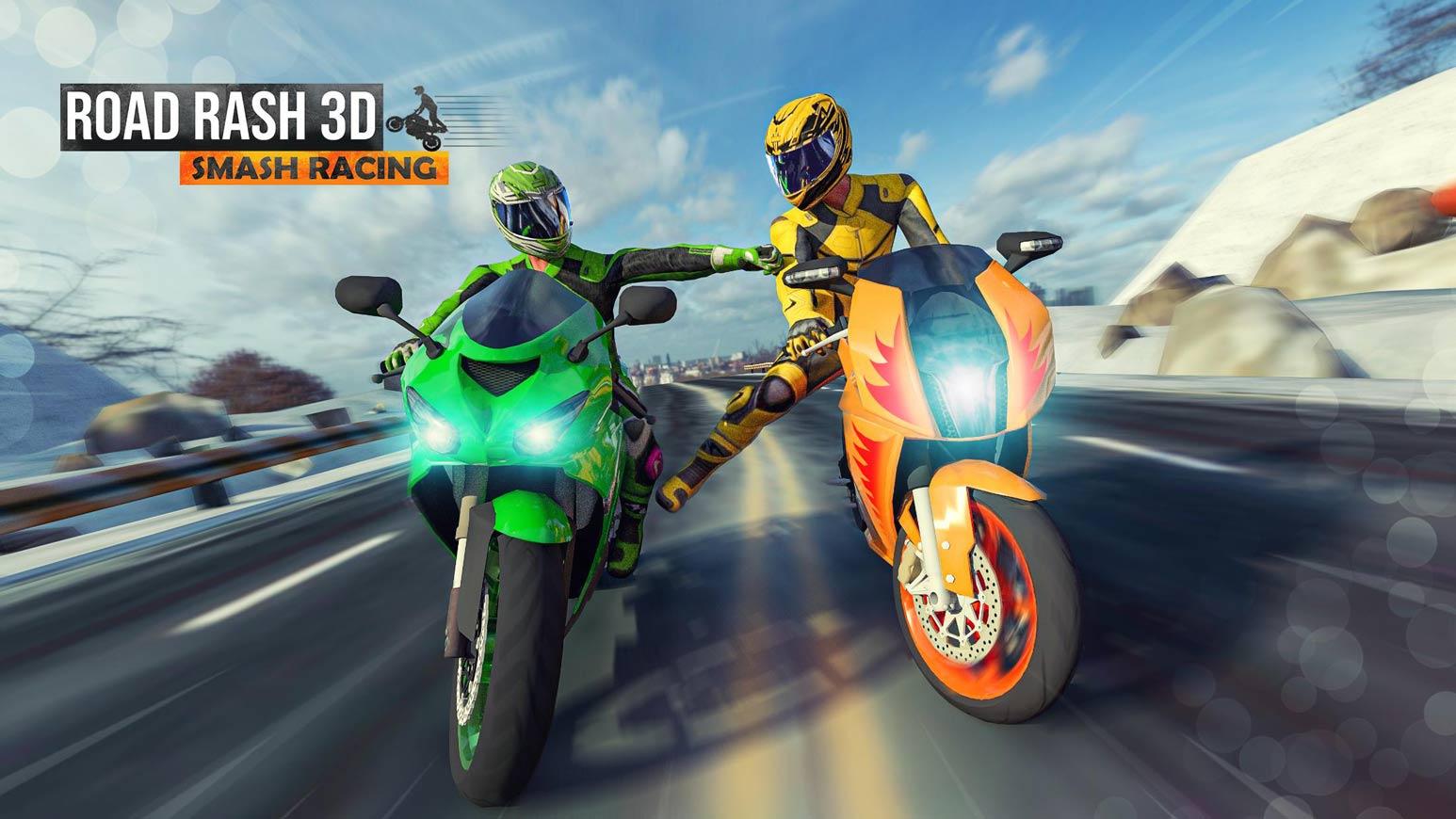 Road Rash(冲撞路霸赛车3D大量货币版) 1.8安卓版截图1