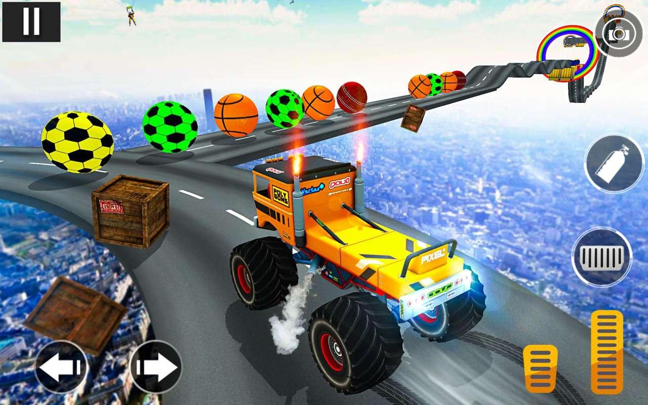 Super Mega Ramp Stunt Racing Car Drive :New Stunts Games 2021(汽车奔跑模拟器无限金币破解版) 2.1安卓版截图2