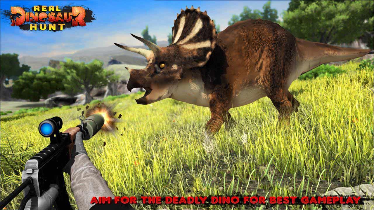 Real Dinosaur Hunt(真实恐龙猎人大量货币版) 7.7安卓版截图1