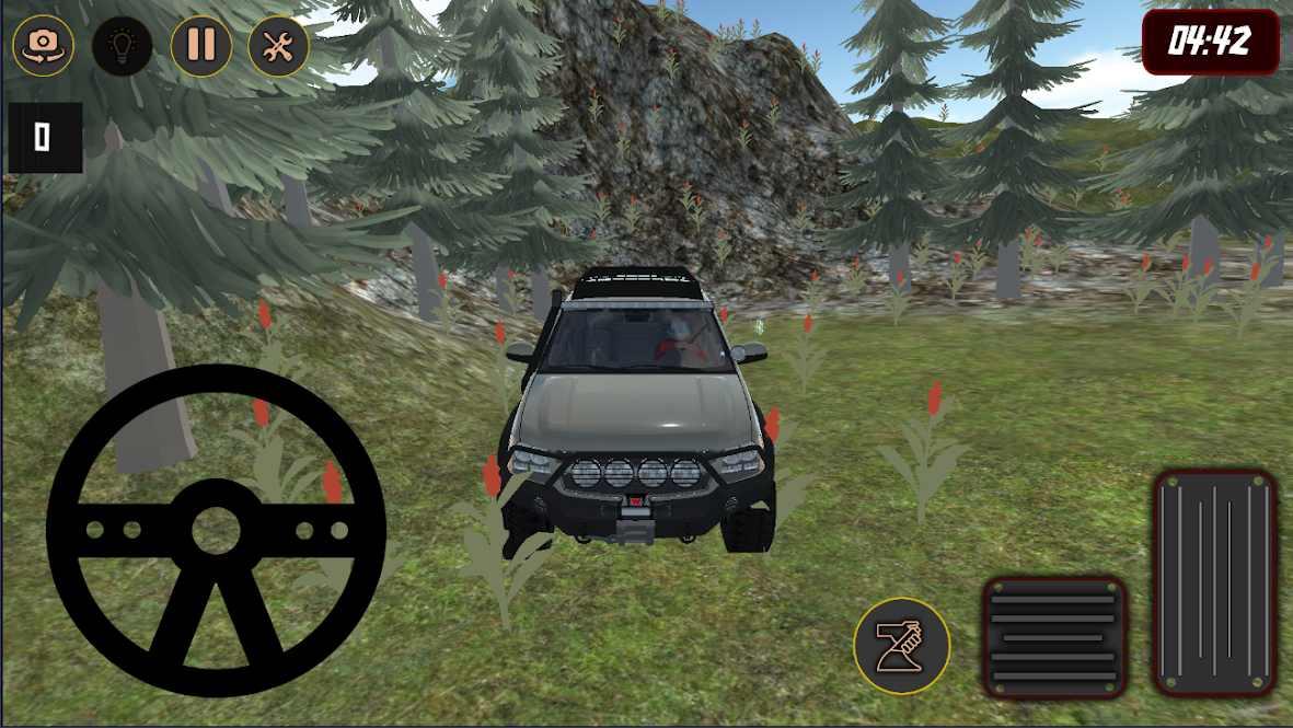 4x4 Off Road Forest Simulator(4x4越野森林模拟器)去广告版 1.1安卓版截图2