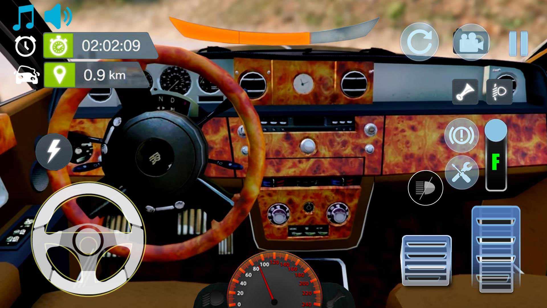 Real City Rolls Royce Driving Simulator 2019(劳斯莱斯模拟器2019大量货币版) 1安卓版截图1