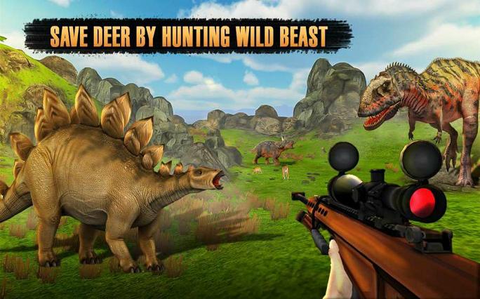 Dinosaurs Hunter Wild Jungle Animals Safari(野生丛林动物园破解版) 3.9最新版截图2