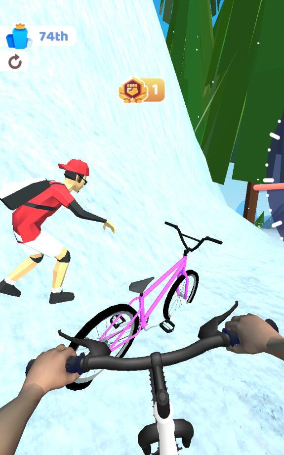 Riding Extreme 3D(疯狂自行车极限骑行无限金币版) 1.25修改版截图1