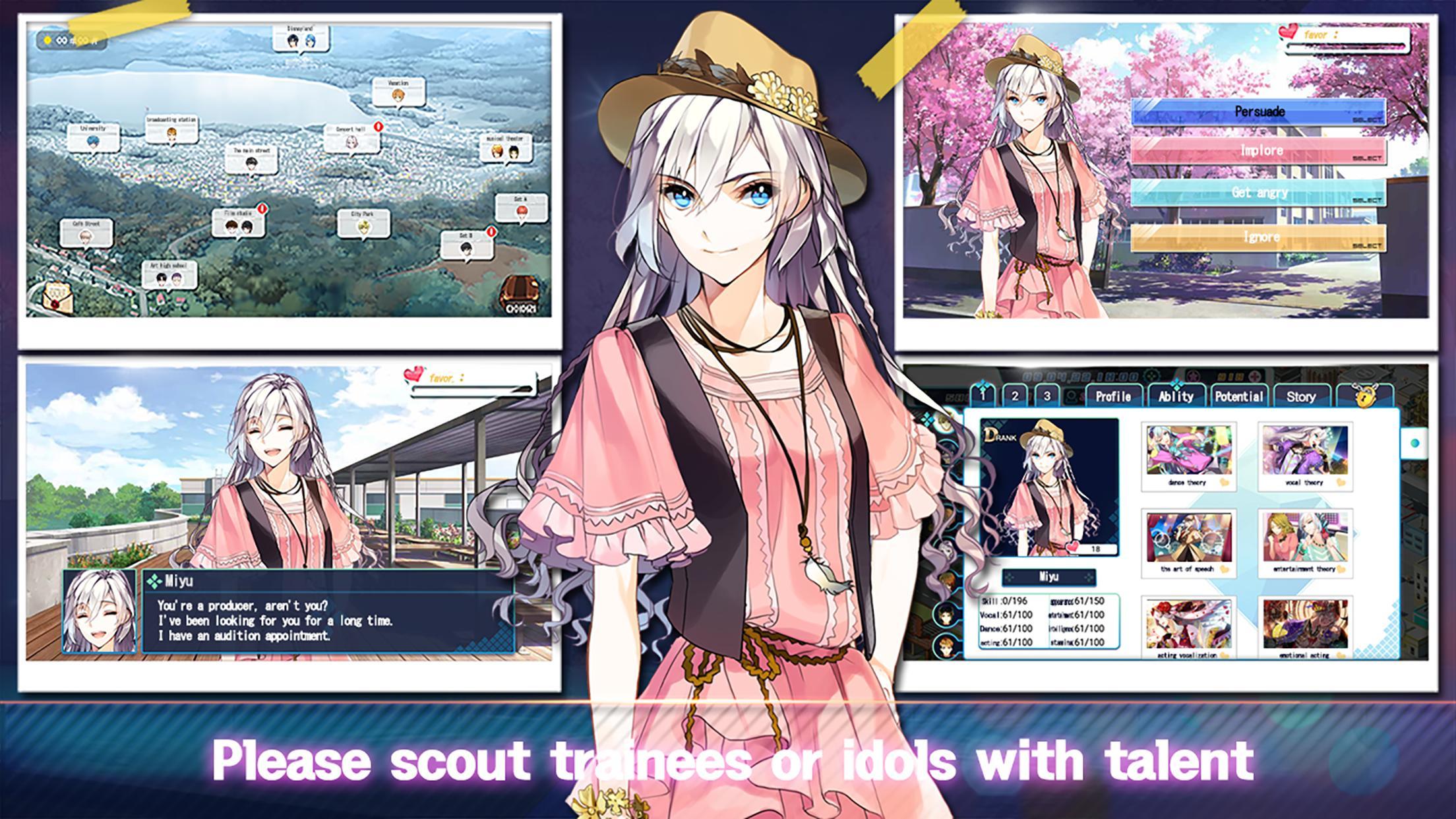 Love Idol(明星养成公司2破解版) 1.0.63安卓版截图1