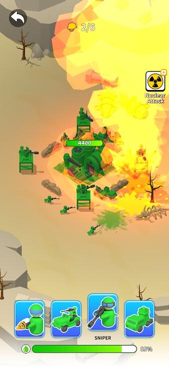 玩具军抽签防守破解版 1.0.7中文版截图2